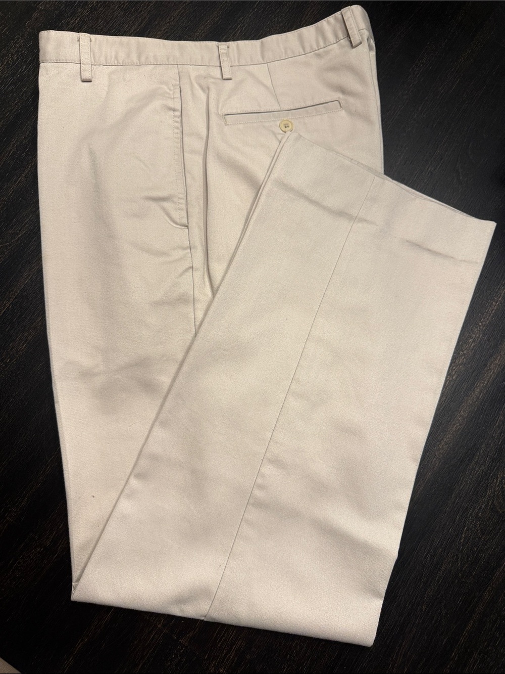 DKNY Men's Light Beige Dress Pants 043